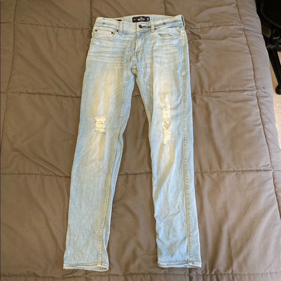 Hollister Light Blue Ripped Jeans / Size w29 l32 - Picture 1 of 3